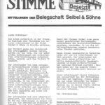 Broschüre Betriebsrat Fabrikbesetzung Seibel und Söhne 1975 S 27